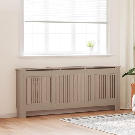 vidaXL Radiatorombouw 205 cm bewerkt hout