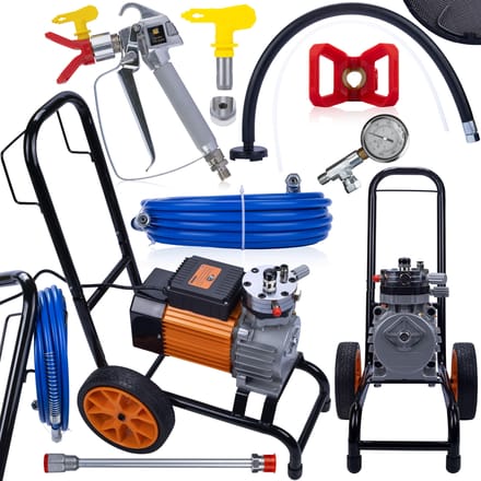 Rosfix Airless Verfspuit Strong Storm SS04 - 3800W Borstelloze - 22MPa 20L/min 0,27"