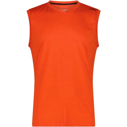 Mouwloos shirt van pique stof CMP