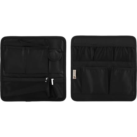 Sac de Rangement de Finition Multi-articles Insert de Sac à Dos Portable Voyage Épaule Organisateur Sac B black