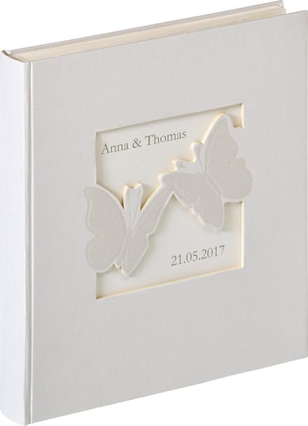 Walther UH-201 Farfalla - Trouwalbum - Formaat 28x30,5 cm - Parelmoer