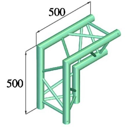 Alutruss 6082AC-25 Hoek