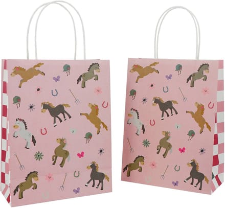 Paard Uitdeeltasjes Happy Horses 27cm (6st)