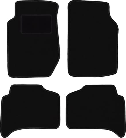 Zwarte veloursmatten voor: Kia Sportage I SUV (1995-2004)