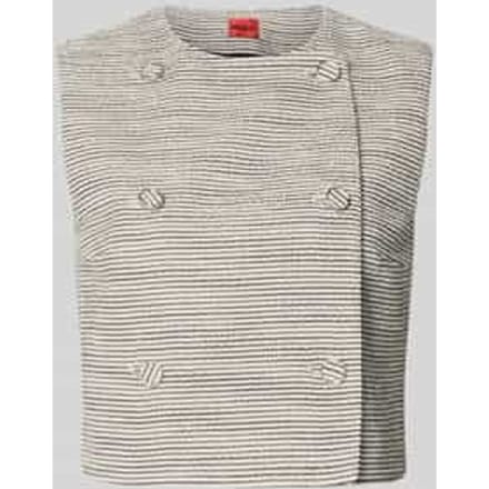 regular fit korte blazer met all-over motief model 'AWINEA'