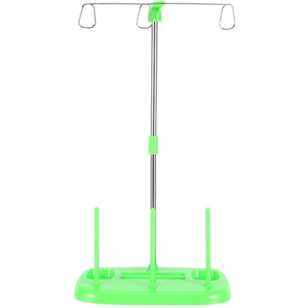 Support de bobine de fil à broder à 3 cônes pour machine à coudre domestique, vert vert