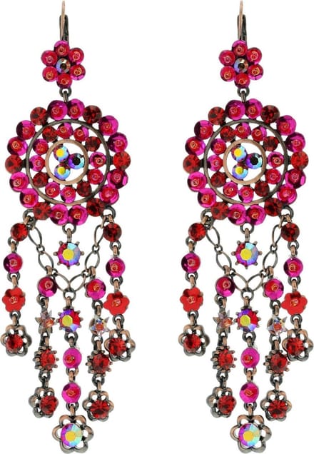 Behave - Statement oorbellen lang - Romantisch boho feestmoment