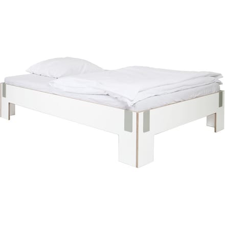 Moormann - Tagedieb bed - wit (FU) - 180 x 200 cm