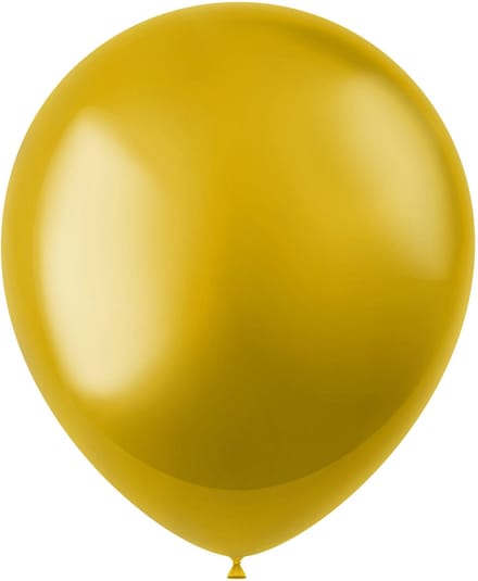 Ballonnen Stardust Gold Metallic 33cm - 10 stuks
