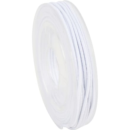 Elastisch koord wit 1 mm 5 meter