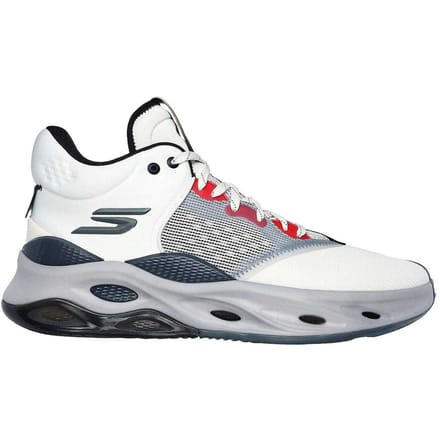 Skechers Skateschoenen van mesh voor heren (Wit/Grijs)