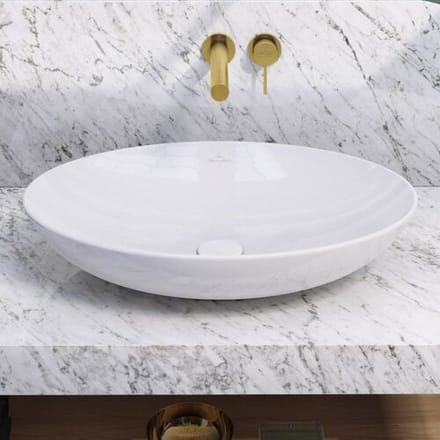 Villeroy & Boch Loop & Friends countertop washbasin oval without overflow 4A470101