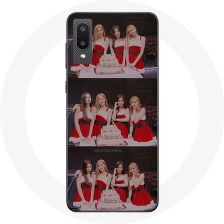Coque pour Samsung Galaxy A02 BLACKPINK Cadeau de Noël Chanson Last Christmas