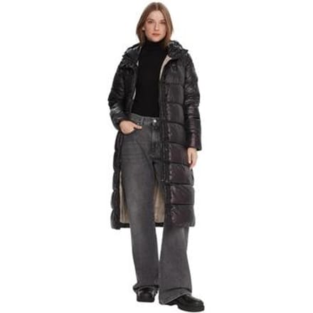 Lange jas in stiksels met logo-design model 'Adelaide'