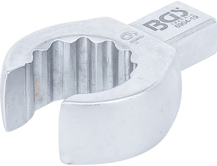 BGS Insteekringsteeksleutel open 19 mm opname 9 x 12 mm - 6904-19