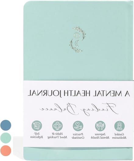 Geleid Dagboek - Mindfulness Planner - Zelfreflectie Ontwikkeling - 6 Maanden Structuur - 218 x 15 cm - Groen