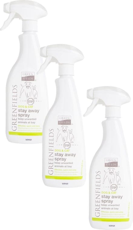 Greenfields Spray Stay Away - Hondenzindelijkstraining - 3 x 400 ml