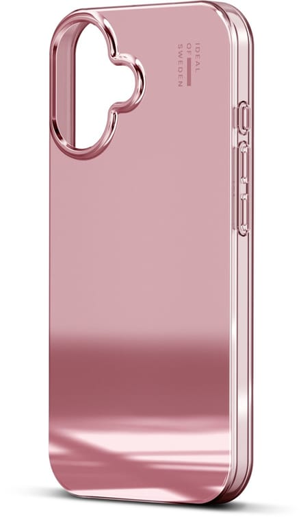 iDeal of Sweden Mirror Case MagSafe geschikt voor Apple iPhone 16 Plus Mirror Rose Pink