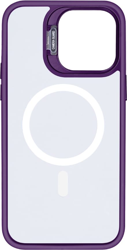 Rixus Classic 03 Case With MagSafe For Apple iPhone 13 Pro Deep Purple