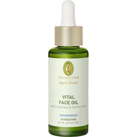 Primavera Hydraterend Vital Gezichtsolie & Beschermend Dagopvang Dames 30 ml