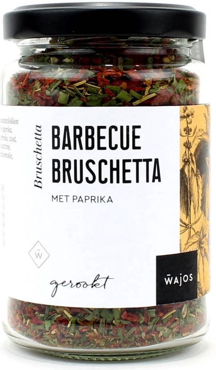 Barbecue bruschetta kruiden (gerookt) | Wajos | BBQ & Gourmet | 65 gram