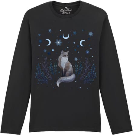 Vos Winter Fox The Coloured House Longsleeve T-shirt S