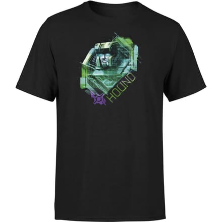 Transformers Hound Glitch Unisex T-Shirt - Zwart - 4XL