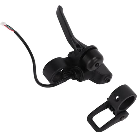 Levier de Frein de Scooter Noir Alliage d'Aluminium Frein à Main de Scooter avec Sonnette Boucle Pliante pour Xiaomi M365 1S PRO PRO2 black