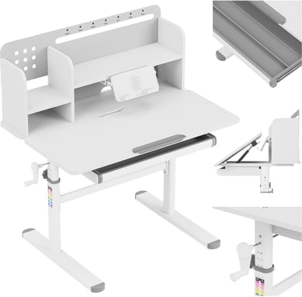 Mark Adler - Study 5.0 - Ergonomisch bureau voor een kind - Grijs