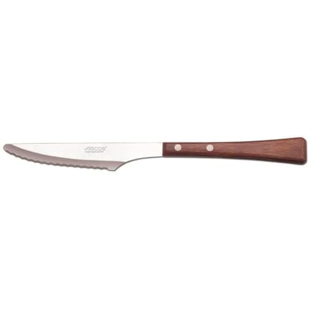 Tafelmes - Arcos - Manchega 479400 - 18/10 roestvrij staal - Lemmet 12 cm - Geperst hout