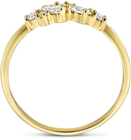 14K Geelgouden Ring met Zirkonia 4035059 – 5,5 mm