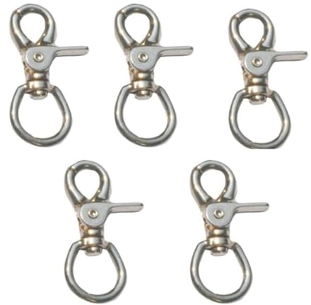 Karabijnhaak Set van 5 Stuks voor Reitsport