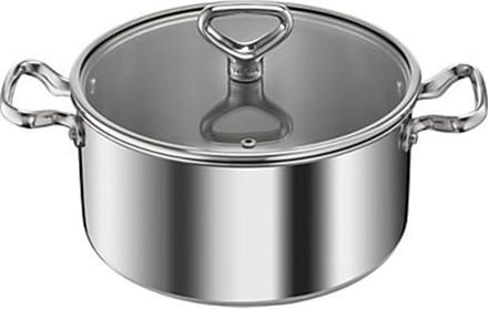 Tefal Reserve Collection Hoogwaardig Aluminium Kookpan Met Deksel - 24 cm