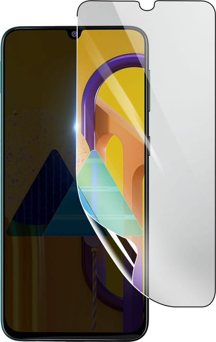 3mk, Geschikt voor Samsung Galaxy M30s, Schokbestendige Hydrogel Screenprotector, Transparant
