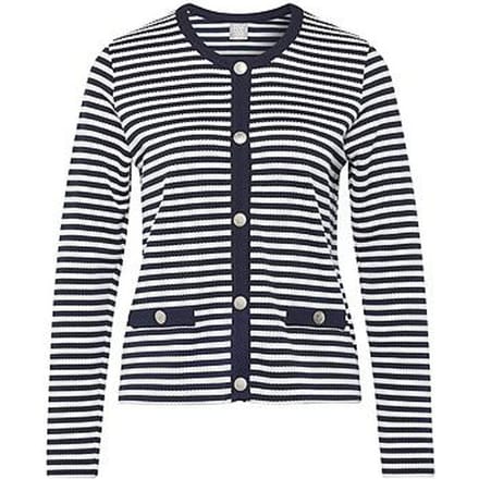 Vest ronde hals Van Rabe blauw