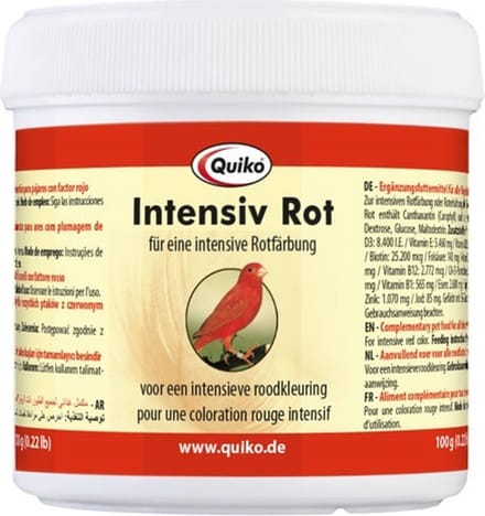 Quiko intensief rood 100 gram