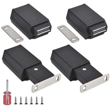 Heavy Duty Magnetische Push To Open Deurvergrendeling - 4 Pack voor Keuken en Meubels