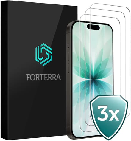 Screenprotector 3 Stuks - Geschikt voor Apple iPhone 17 - Volledige Dekking - Beschermglas - Gehard Glas - Tempered Glass - Screen Protector