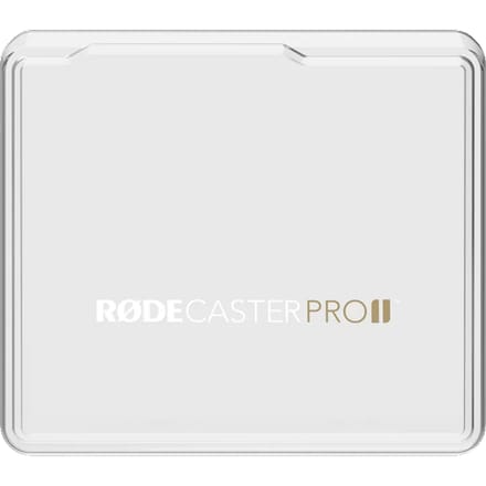 RØDECover 2 – Premium Polycarbonaat Stofkap voor de RØDECaster Pro II – Ultieme Bescherming & Luxe Afwerking