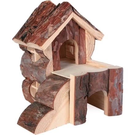 Trixie Bjork house mice bark Hout 15 × 15 × 16 cm