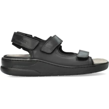 Mephisto Mobils Valden - heren sandaal - Zwart - maat 43 (EU) 9 (UK)