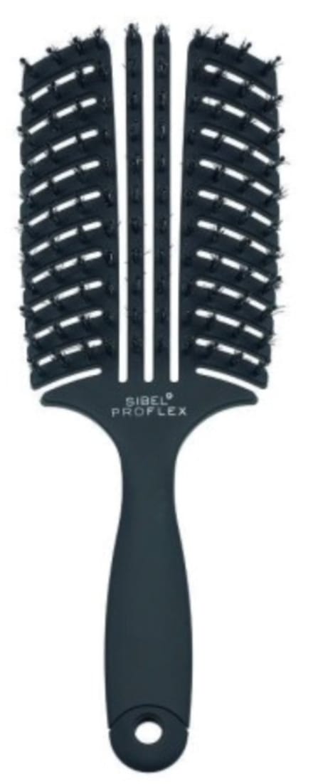 Sibel Proflex Haarborstel Black -Large