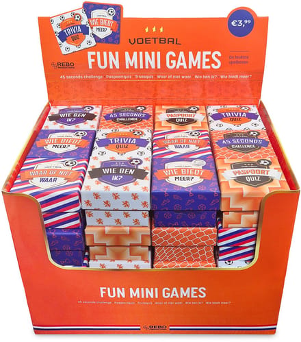 Voetbal - Fun mini games display