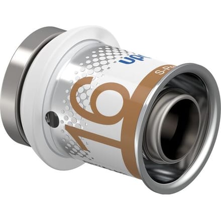 Uponor S-press Plus eindstuk - 16 mm pers