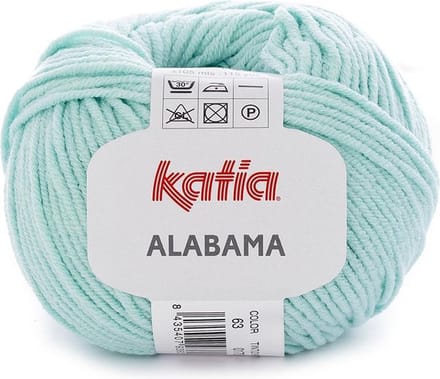 Katia Alabama - 63 mint - Katoen/Acryl Garen