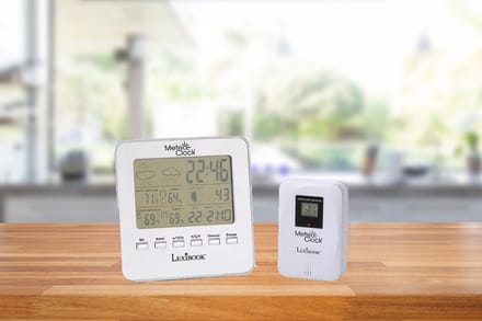 Weerstation MeteoClock Silver