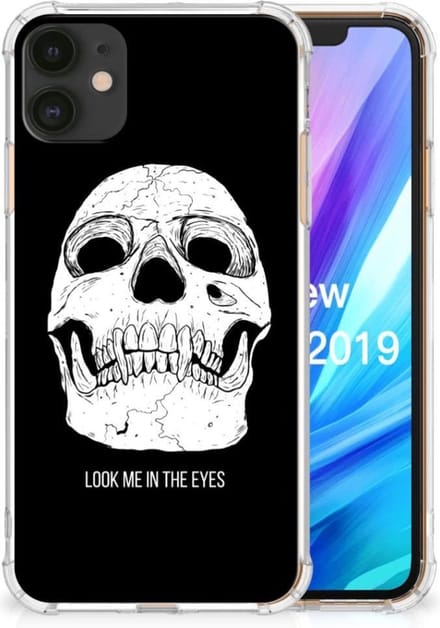 TPU Case Anti-Shock voor Extreme Case Apple iPhone 11 Skull Eyes