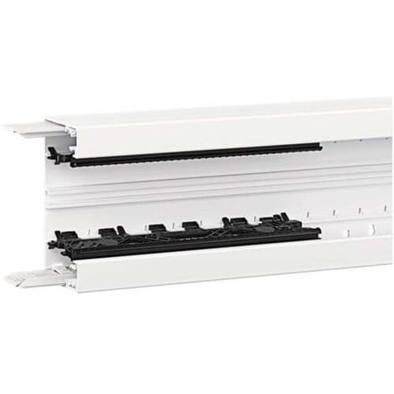 Hager BRN6513019016 Kabelgoot Onderdeel (l x b) 2000 mm x 130 mm Wit 2 m