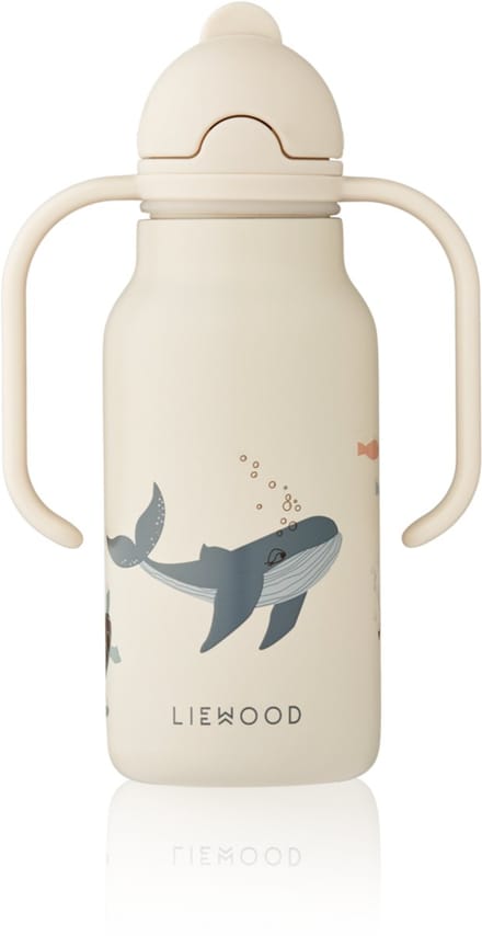 Liewood Drinkfles RVS Kimmie Sea Creature Sandy 250ml