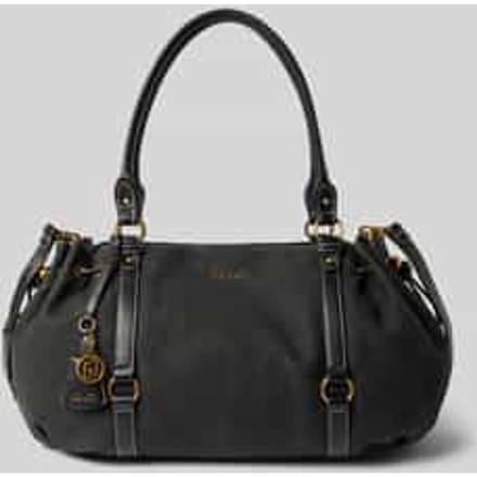 Tote tas met logodetail model 'GINESA'